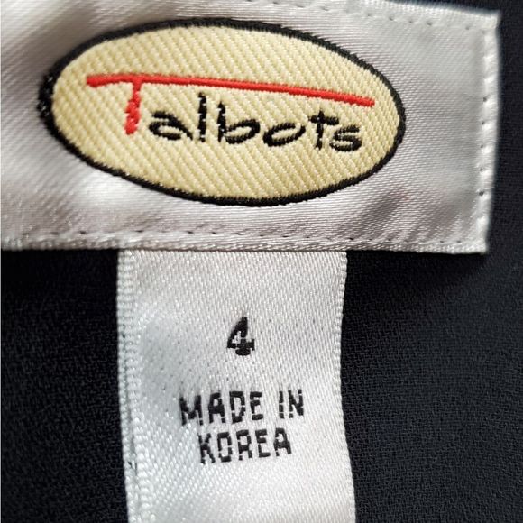 Talbots Black Lace Blouse - Picture 6 of 7